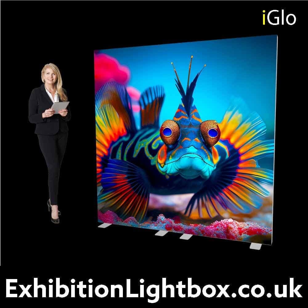 Pop Up LED Lightbox 2m x 2m