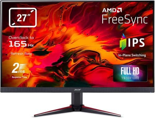 Acer Nitro VG270Sbmiipx 27-inch FHD 165hz 1ms  Gaming Monitor