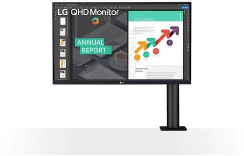LG 27QN880 27" QHD IPS 75Hz Monitor **OPEN BOX**