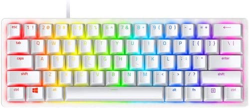 Razer Huntsman Mini Gaming Keyboard (Mercury, RZ03-03390400-R3M1)