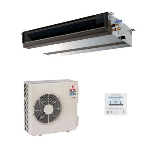 Mitsubishi Electric Air Conditioning PEAD-RP100JAQ Ducted Concealed Inverter Heat Pump 10Kw/33000Btu A+ 240V~50Hz