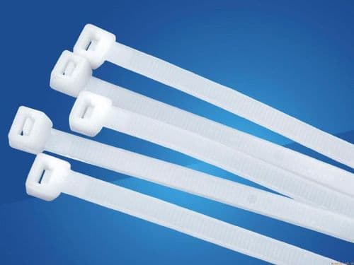 100 Tough High Quality Duct / Cable Ties NT-33 For Flexible And Spiral Ducting Max Diameter 250mm