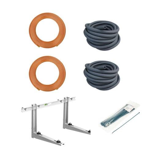 15 meter Installation Pipe Kit 3/8" And 3/4" For Air Conditioning And Refrigeration