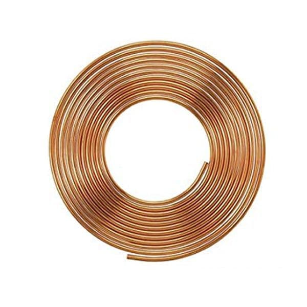 15 Meter Refrigeration / Air Conditioning 19G Copper Coil 7/8