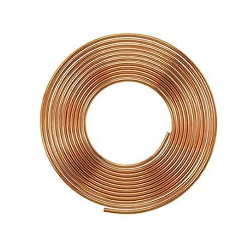 15 Meter Refrigeration / Air Conditioning 19G Copper Coil 7/8"