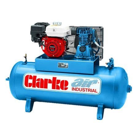 Clarke SP15ND Petrol Driven Heavy Duty Air Compressor 150L 6.5hp