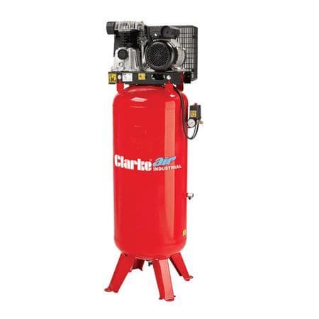 Clarke VE15C150 Electric Powered Industrial Air Compressor (O/L) 150L 3.0hp 240V~50Hz