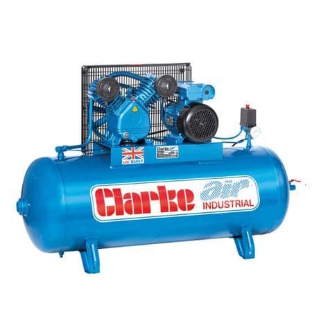 Clarke XEV16/150 Electric Powered Industrial Air Compressor (O/L) 150L 3.0hp 240V~50Hz