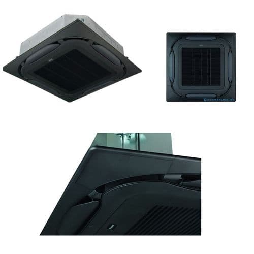 Daikin Air Conditioning Black Standard Decoration Panel Round Flow BYCQ140EB