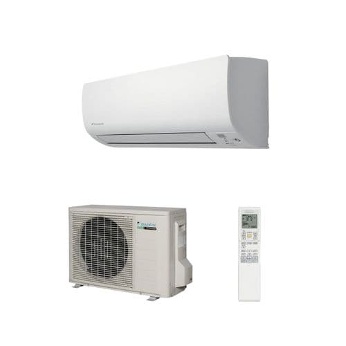 Daikin Air Conditioning FTXP71M Wall Mounted Low Inverter Heat Pump 7Kw/24000Btu R32 Install Pack