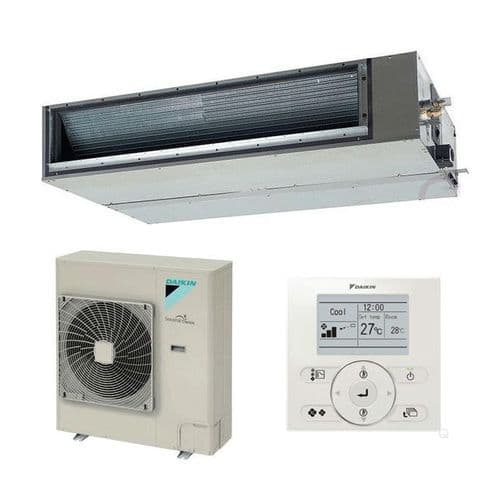 Daikin Ducted Air conditioning Inverter Heat Pump FBQ100D (10kw / 34000 Btu) Seasonal Classic 240V/415V~50Hz