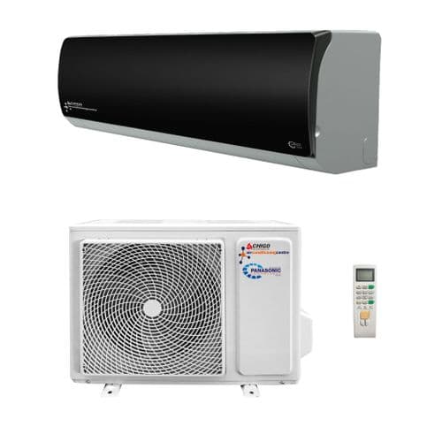 EasyFit Black Mirror Air Conditioning Heat Pump KFR56-YW/AG 5kW/18000Btu R32 A++ 240V~50Hz