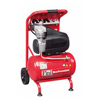 Fini Pioneer OL 232 Portable Air Compressor Direct Drive Oil Free 2HP 7.7 CFM With 9.5 Litre Tank 240V~50Hz