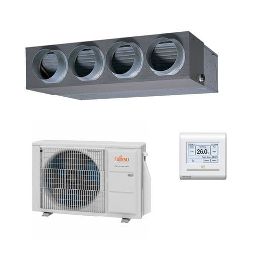 Fujitsu Air conditioning ARXG45KMLA AOYG45KATA Concealed Duct Heat Pump 12.5Kw/45000Btu R32 A 220V