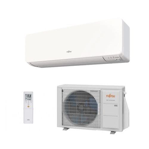 Fujitsu Air conditioning ASYG07KGTB Wall Mount Heat pump Inverter A+++ R32 2Kw/7000Btu Install Pack