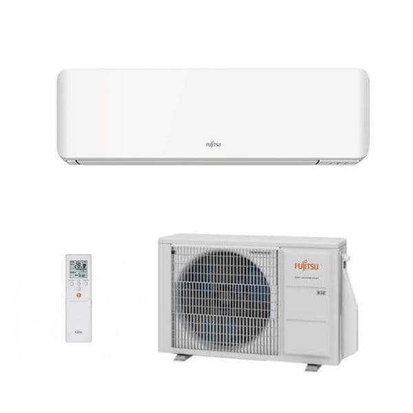 Fujitsu Air conditioning ASYG14KMCC Wall Mounted Heat pump A++ R32 4Kw/14000Btu Install kit