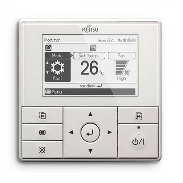 Hard Wired Fujitsu Air Conditioning Remote Controller UTYRVNYM UTY-RVNYM