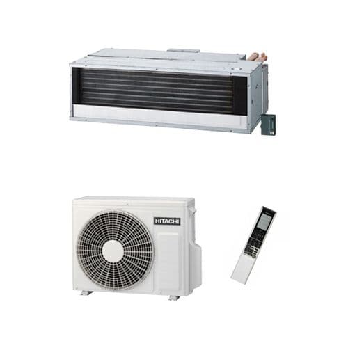 Hitachi Air Conditioning Ceiling Concealed Ducted RAD-25RPA Inverter Heat Pump 2.5Kw/9000Btu A 240V~50Hz