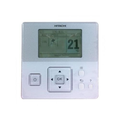 Hitachi Air Conditioning PC-ARFPE High Spec Wired Remote Controller With Integrated Thermostat