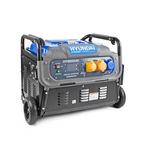 Hyundai  HY8000Ei 7.5kW Remote Electric Start Portable Petrol Inverter Generator 115V-220V~50Hz