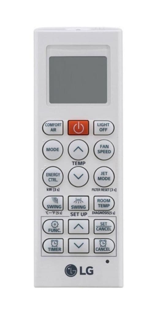 LG Air Conditioning Replacement AKB74955603 Assembly IR Wireless Remote Control