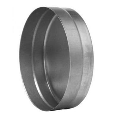 Male/ Female Cap End For Circular Spiral Ducting 80mm To 315mm
