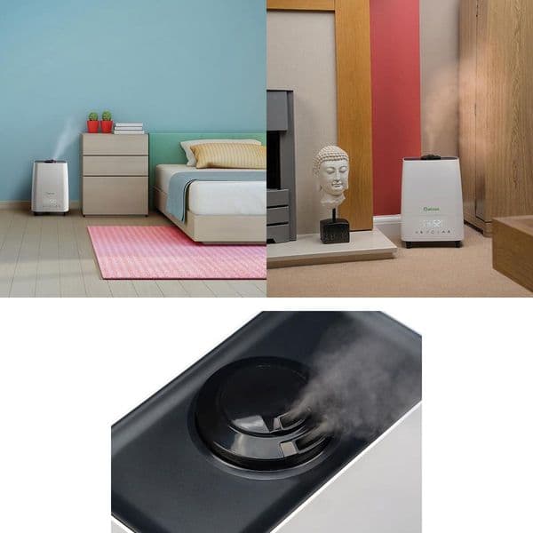 Meaco Deluxe 202 Humidifier 300ml/hr Air Purifier HEPA, Carbon, Ioniser 100-240V 50/60Hz