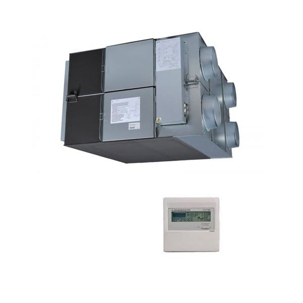 Mitsubishi Electric Air Conditioning LGH-200RX5-E Lossnay Ducted Heat Exchange 2000M3/hr 240V~50Hz