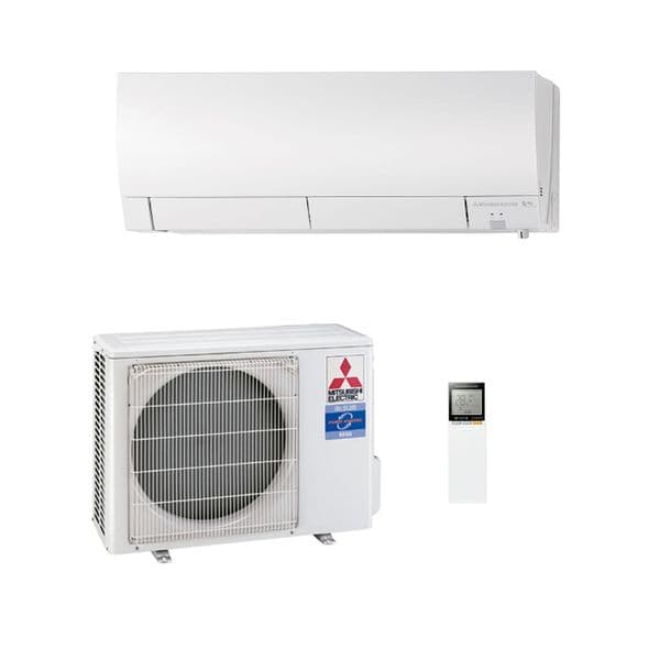 Mitsubishi Electric Air Conditioning MSZ-FH25VE Wall Mounted 2.5Kw/9000Btu Inverter Heat Pump A+++ 240V~50Hz