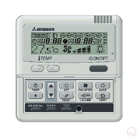 Mitsubishi Heavy Industries Air Conditioning RC-E4 Wired Remote Controller PJA502A800AC