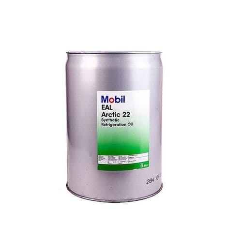 Mobil Arctic 22 EAL 22 Refrigeration Oil Lubricant 20 Litre 4 x 5 Litre Cans