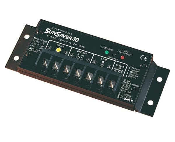 Morningstar SunSaver 10SSL 12V/24V Charge Controller 10A