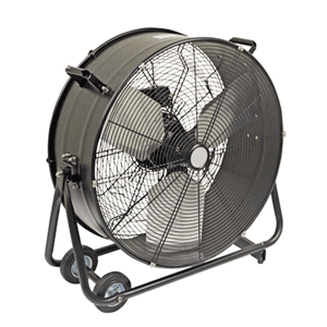 Prem-i-Air EH0127 36" / 900mm Drum Fan With Wheels And Grip Handles 240V~50Hz