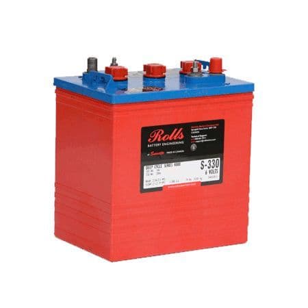 Rolls (C100) Series 4000 Flooded Deep Cycle Battery 333Ah 6V