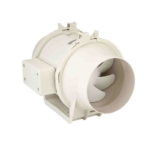 S&P Plastic Duct Centrifugal Fan With Mounting Plate And Removable Motor 200mm 1000M3/Hr 240V~50Hz