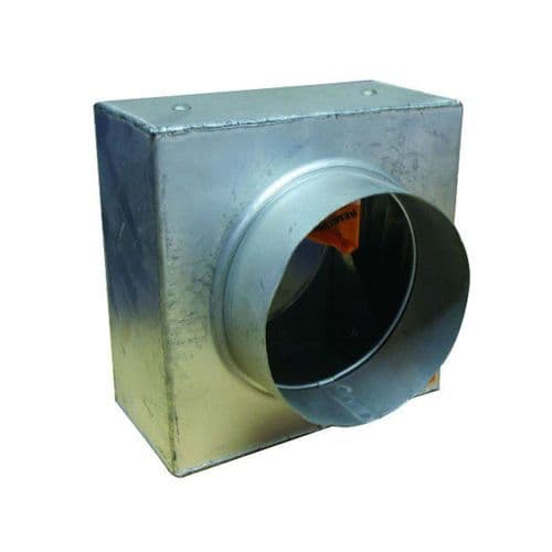 S&P Spigotted  Metal Duct Fire Damper 100mm