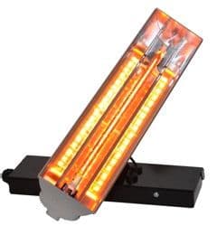 Solaire Axis Single Wall Mountable Multi Directional Infrared Heater 1.5Kw / 8000Btu 240V~50Hz