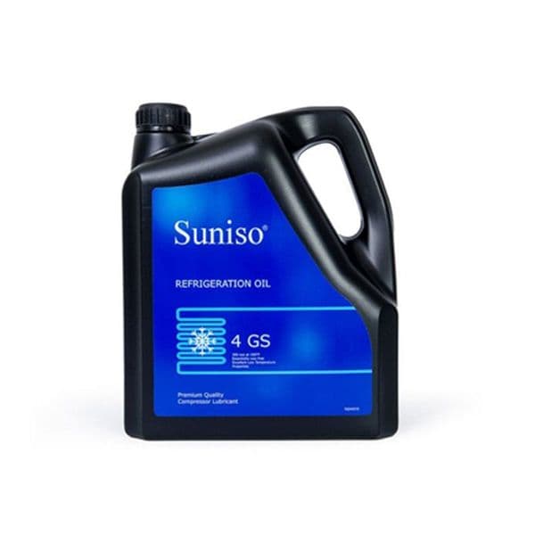 SUNISO 4GS Refrigeration Mineral Oil Lubricant HCFC and CFC Systems 24 Litres 5 Cans x 4 Litres