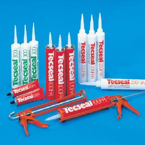 Tecseal 200FRA High Quality Solvented Duct Sealant 380cc Cartridge Tube