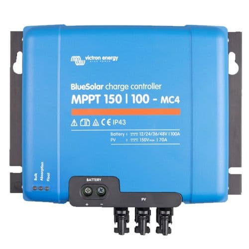 Victron Energy "BlueSolar" MPPT 150/100-MC4 MPPT Charge Controller 12/24/36/48V-100A